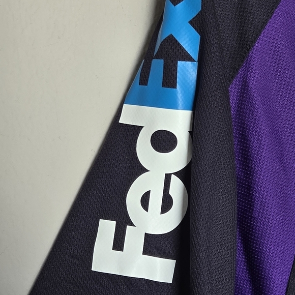 NEW Fed Ex Federal Express Uniform Halloween Costume Men's Pullover Polo Shirt S - Picture 6 of 8